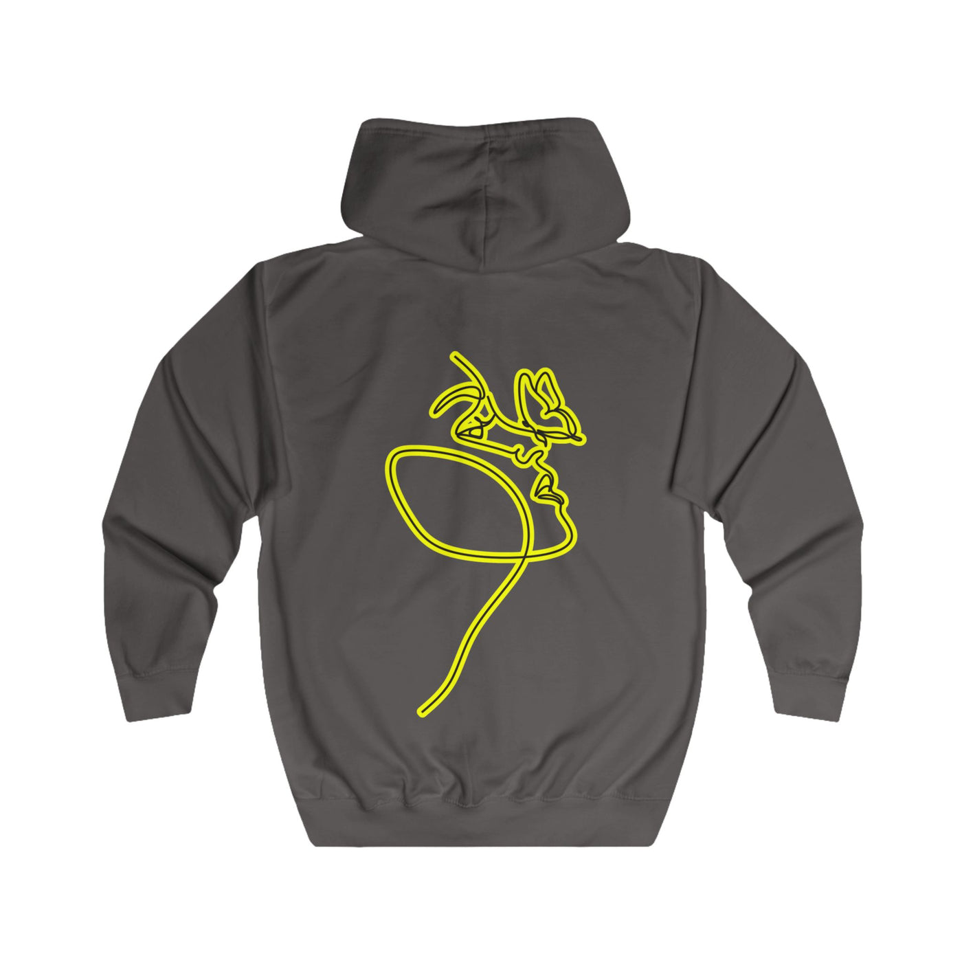 Full Zip Hoodie - Make yourself seen and heard