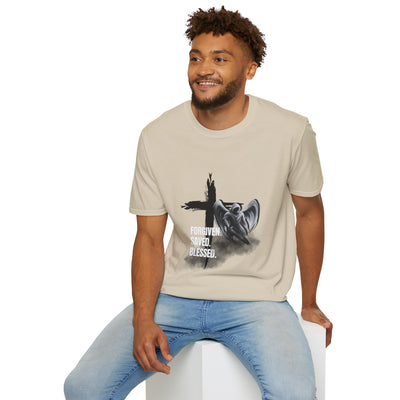 Blessed Faith Unisex Softstyle T-Shirt  Jesus