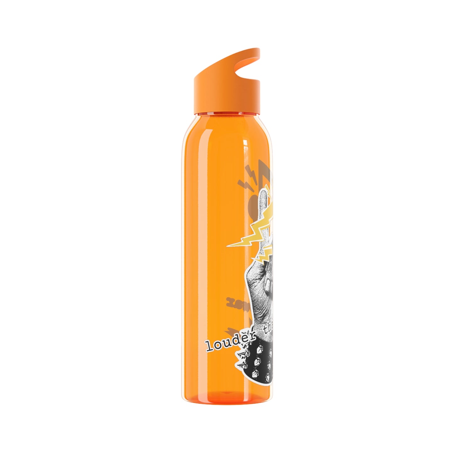 Rock 'n' Roll Water Bottle, Louder than manowar