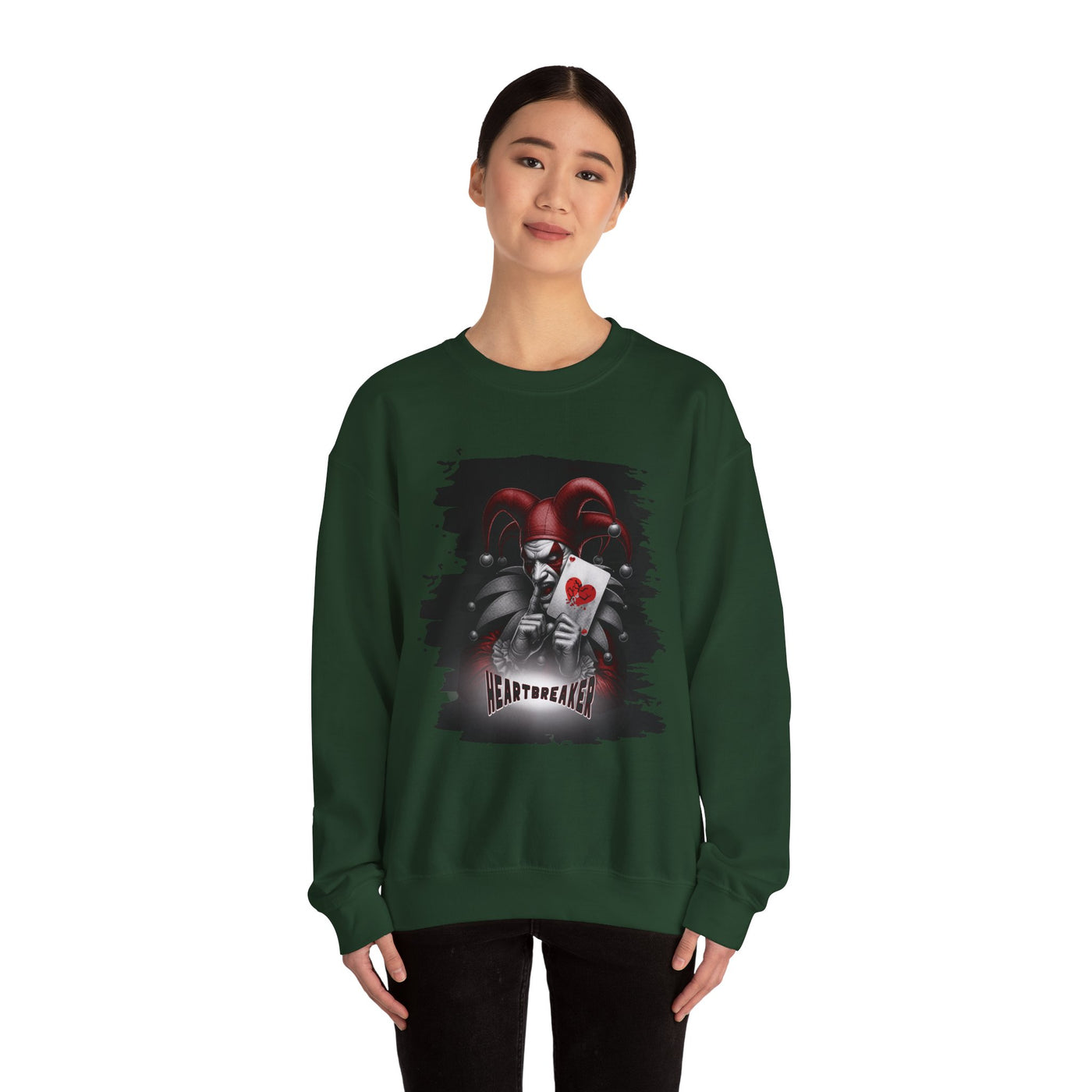 Sweatshirt with Horror Joker