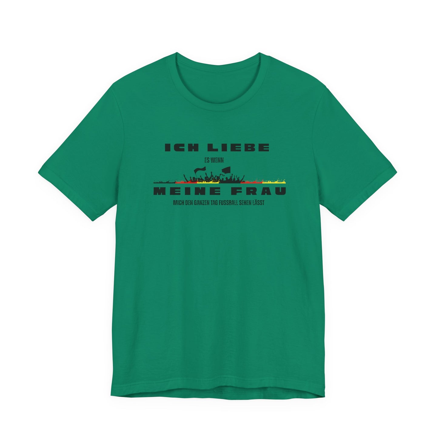 Funny Unisex Jersey Tee - "Ich Liebe Meine Frau" T-Shirt
