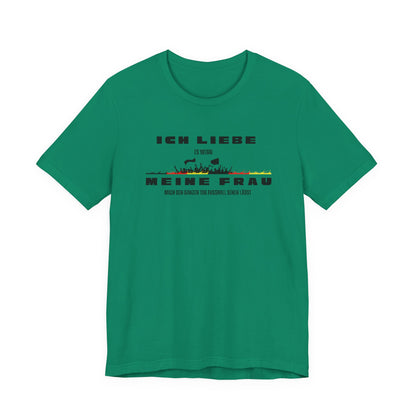 Funny Unisex Jersey Tee - "Ich Liebe Meine Frau" T-Shirt