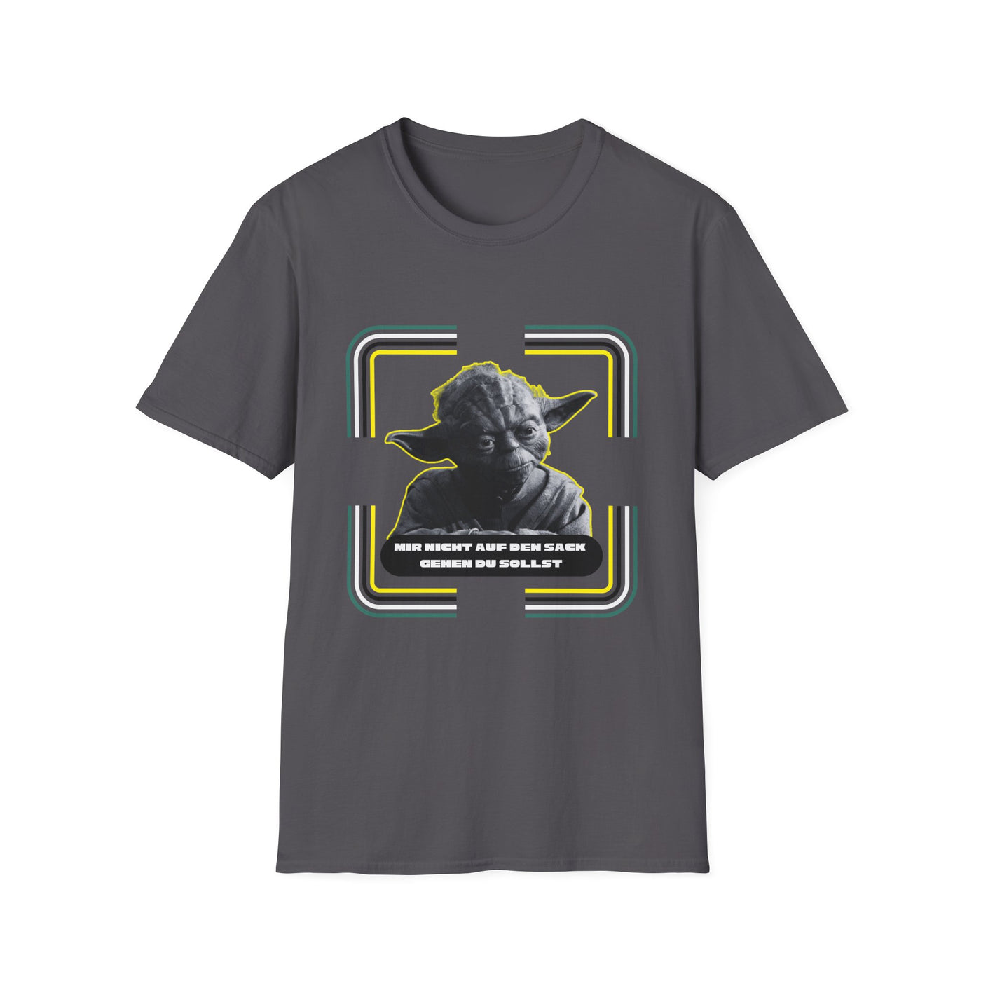 Yoda-Inspired Unisex T-Shirt - 'MIR NICHT AUF DEN... GEHEN DU SOLLST'