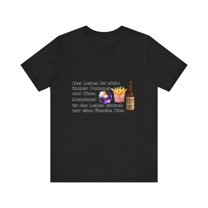 Pommes, Disco & Bier Shirt- Unisex