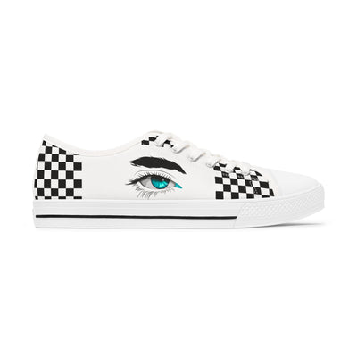 Be-You-tiful Checkered Low Top Sneakers