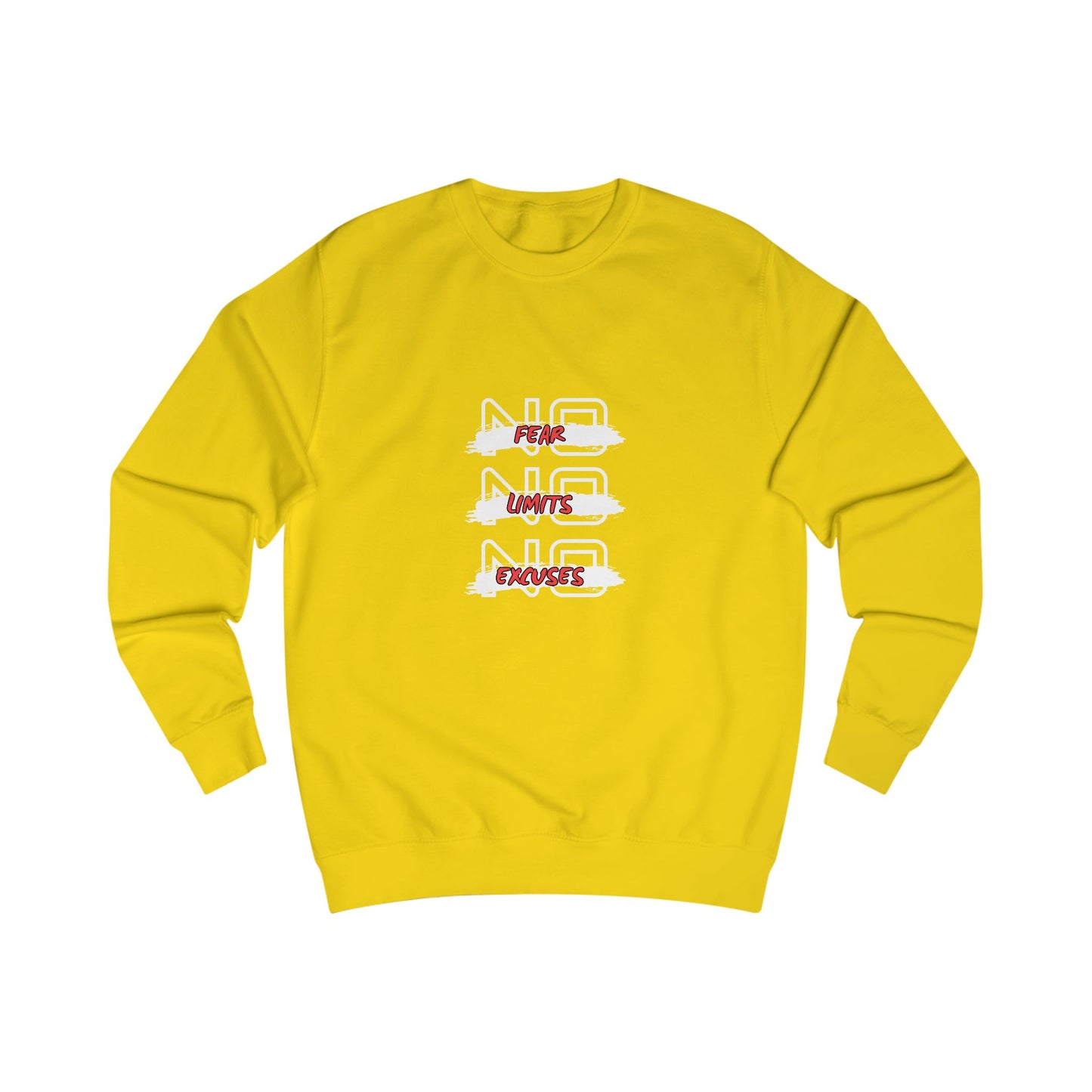 Sweatshirt  No Fear - No Limits - No Excuxes -Sweatshirt