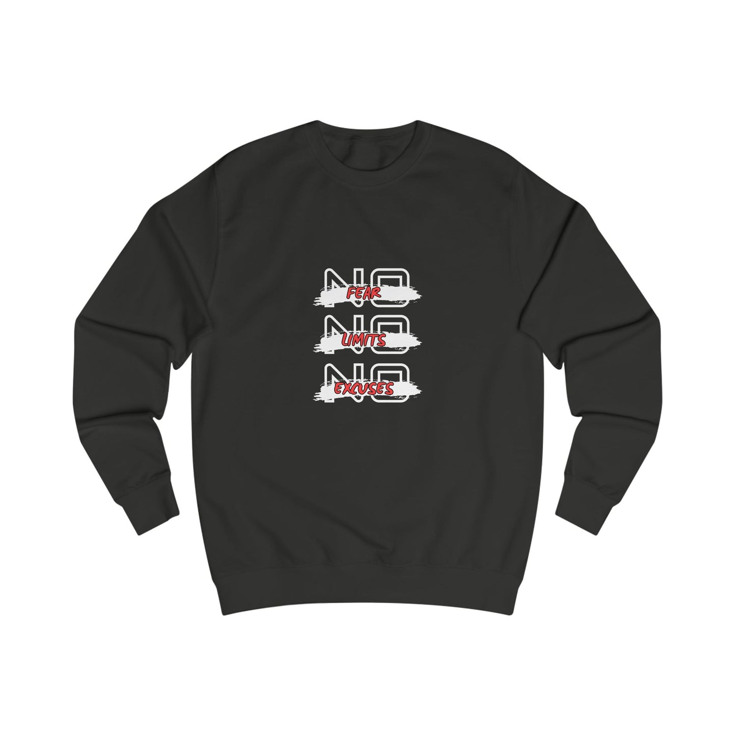Sweatshirt  No Fear - No Limits - No Excuxes -Sweatshirt