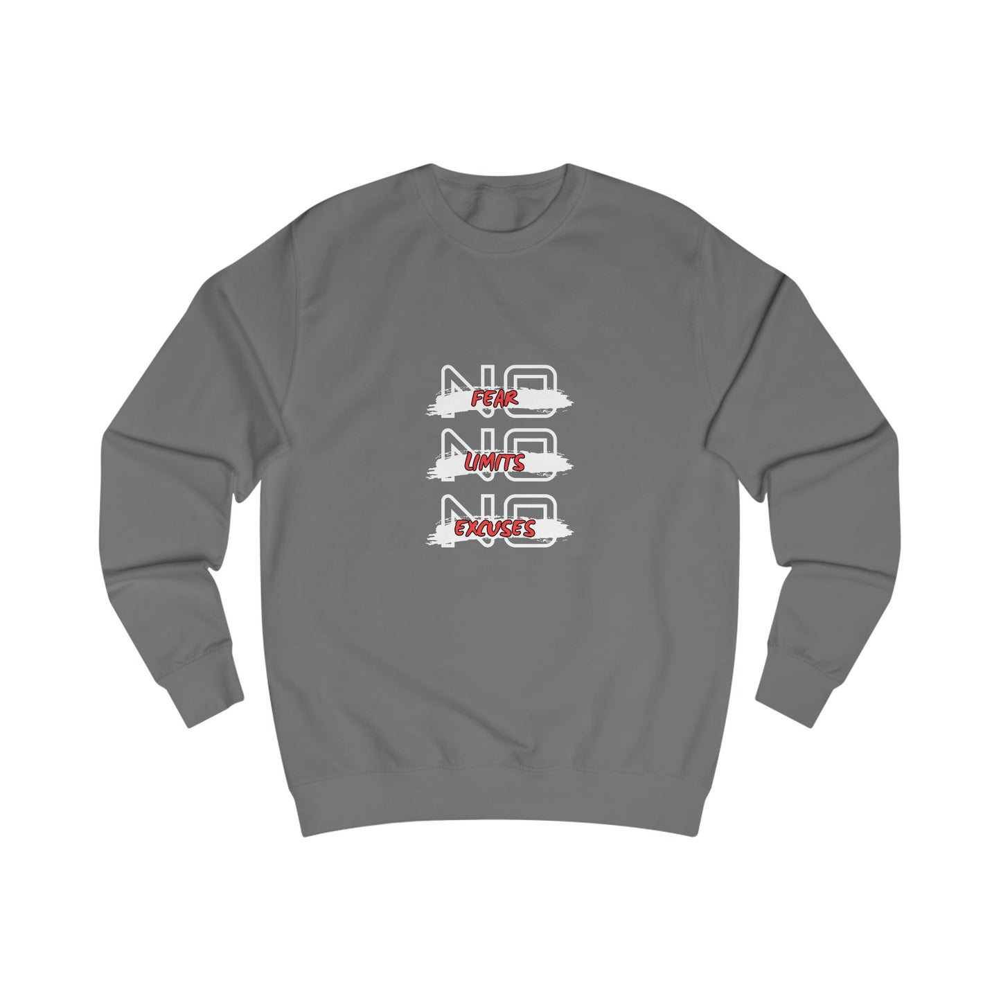 Sweatshirt  No Fear - No Limits - No Excuxes -Sweatshirt