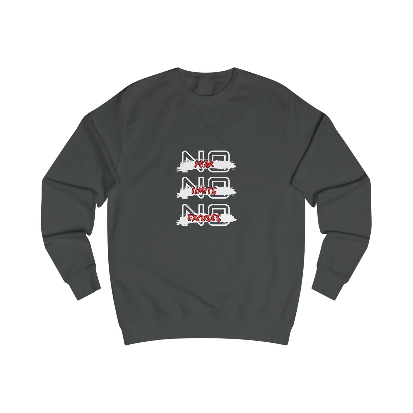 Sweatshirt  No Fear - No Limits - No Excuxes -Sweatshirt