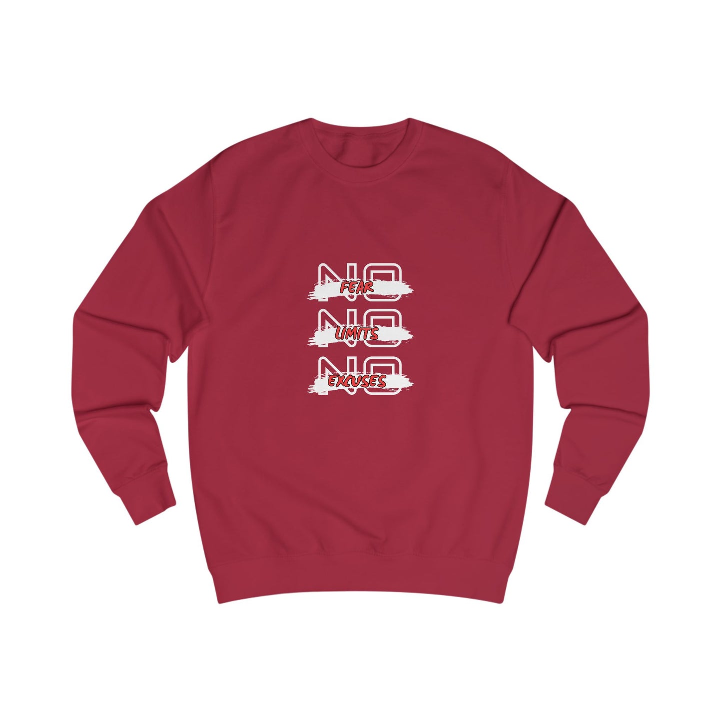 Sweatshirt  No Fear - No Limits - No Excuxes -Sweatshirt