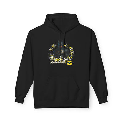 Batman-Inspired Unisex Fleece Hoodie, "Batmod on"