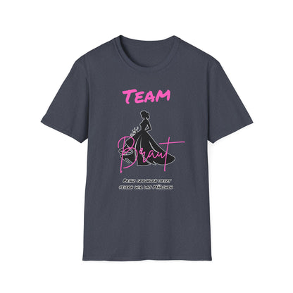 Team Bride Braut T-Shirt - Traumhochzeit