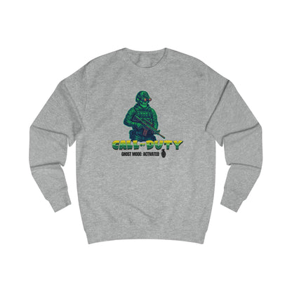 Gaming Inspired Unisex Sweatshirt - 'Call of Duty: Ghost Mode Activated' 