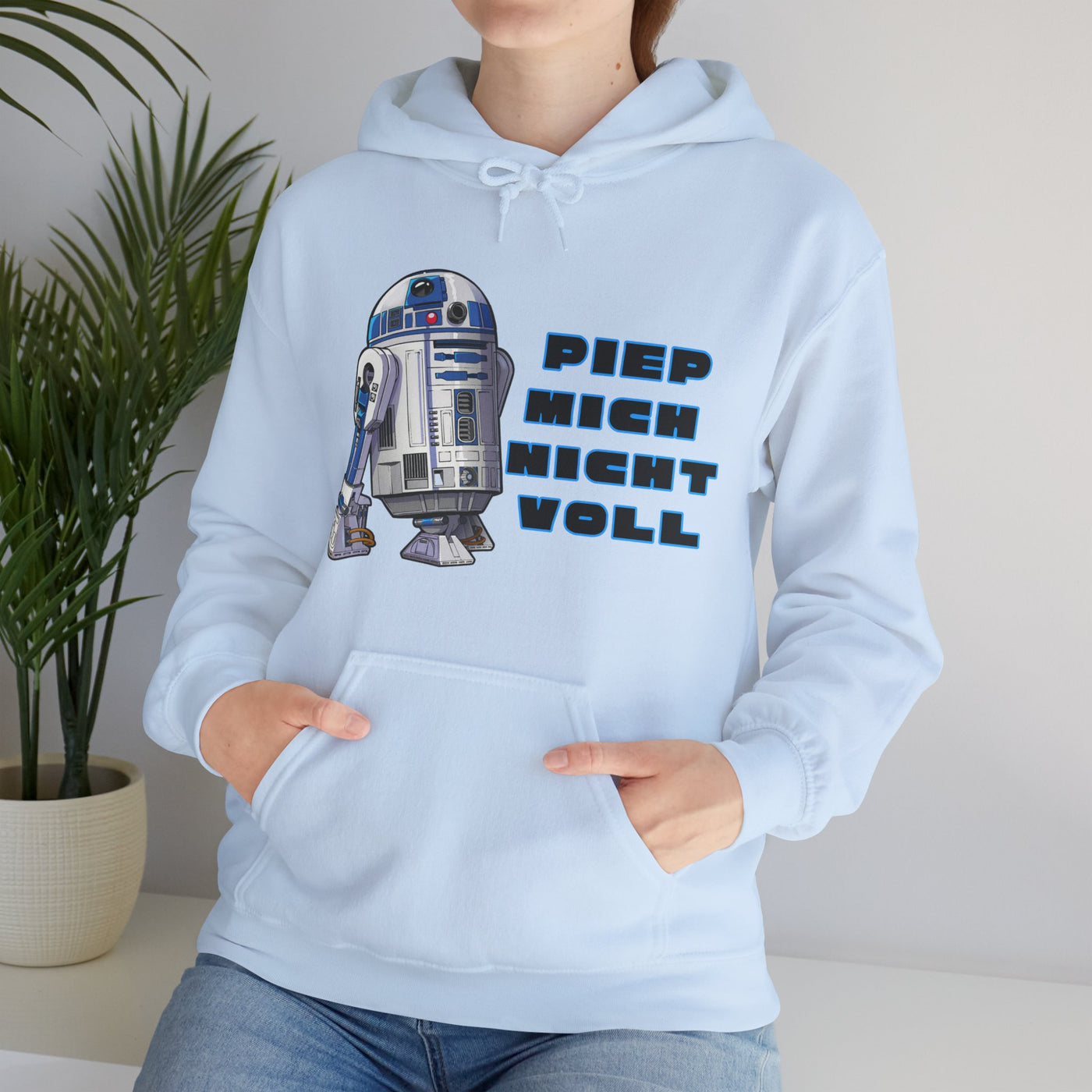 R2-D2 Graphic Hoodie - "Piep mich nicht voll"