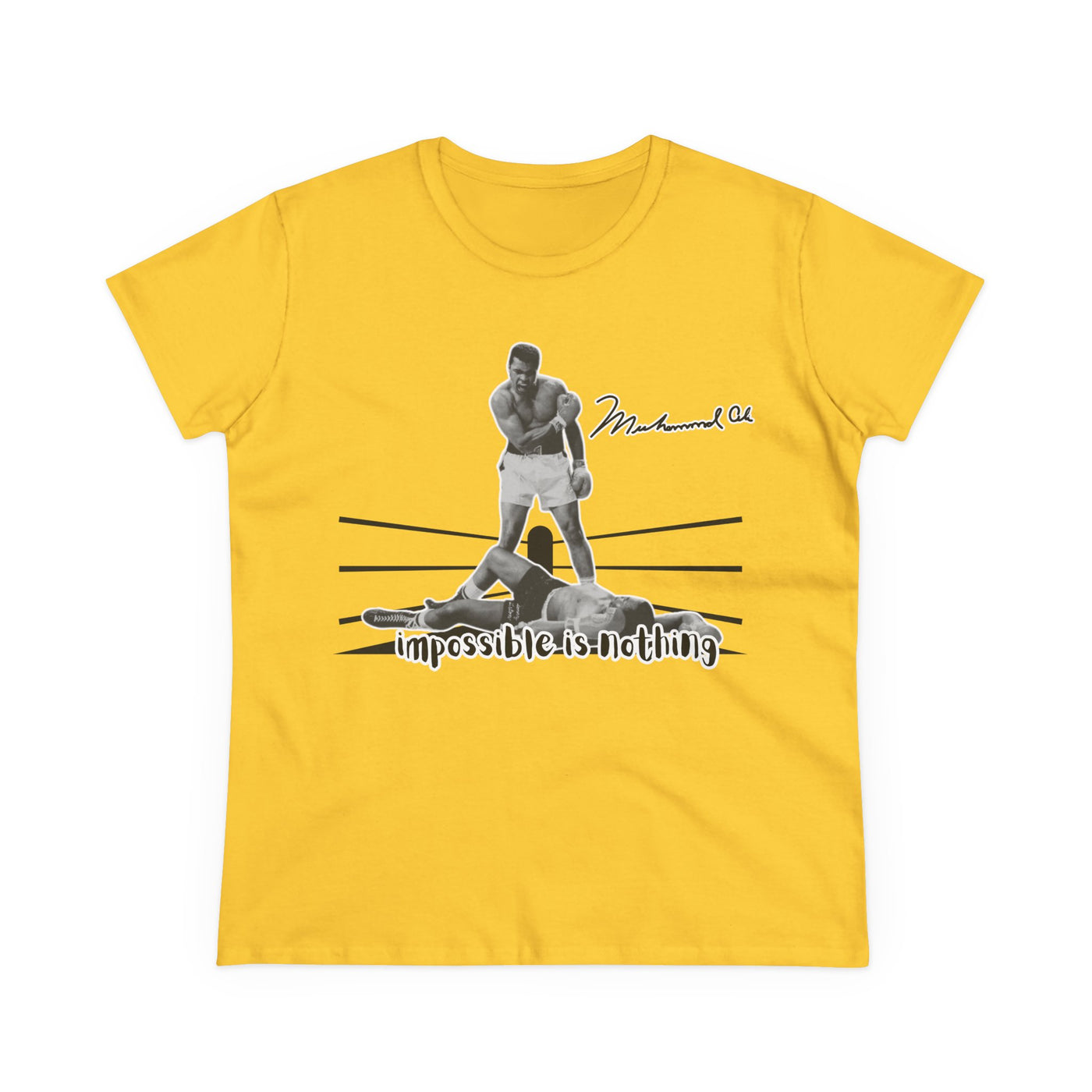 Women's nothing impossible Muhammad Ali