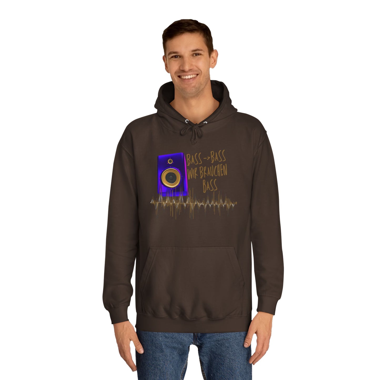 Bass, Bass wir brauchen Bass! Audio Vibes Hoodie | Unisex