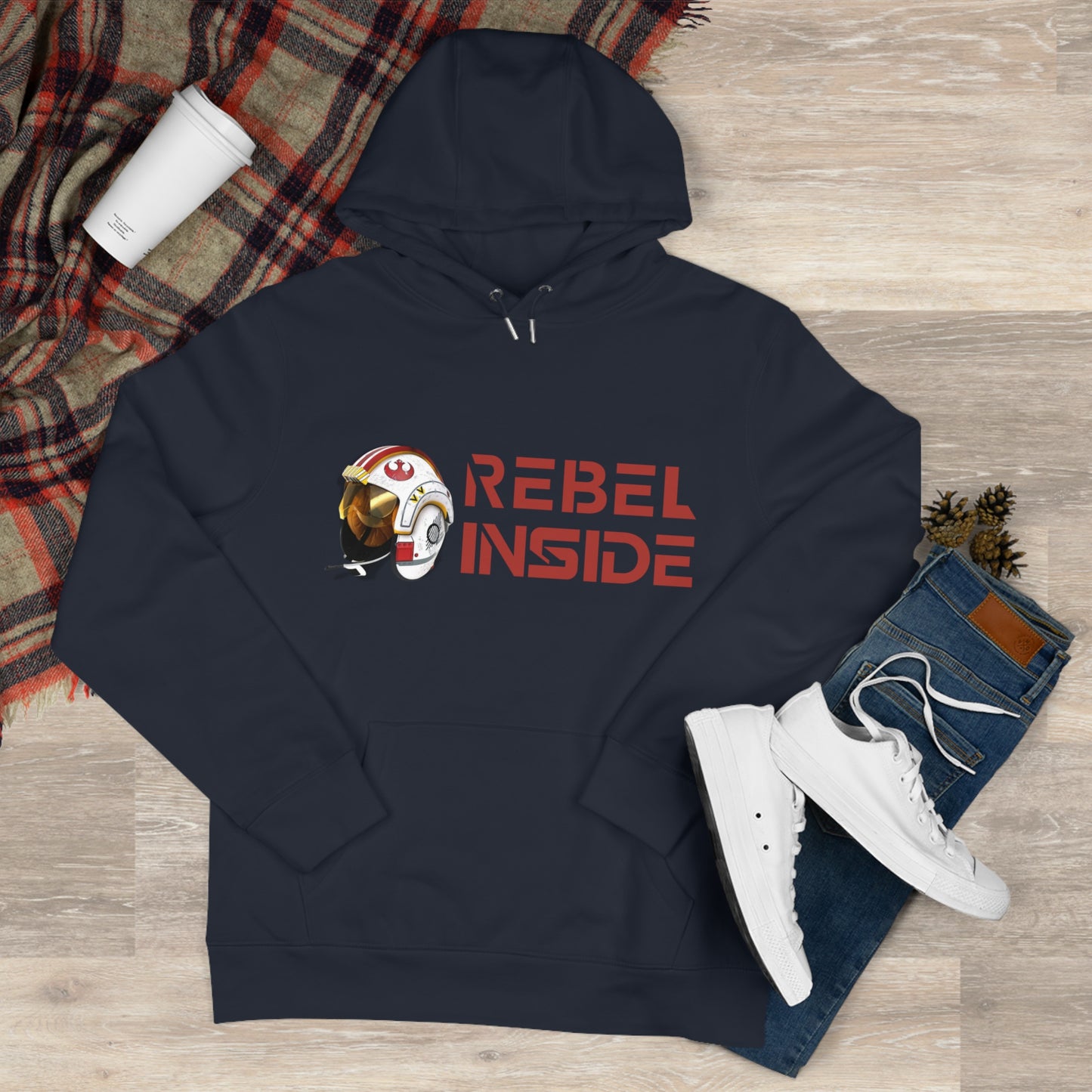 Rebel Inside Hooded Sweatshirt for Star Wars Fans
