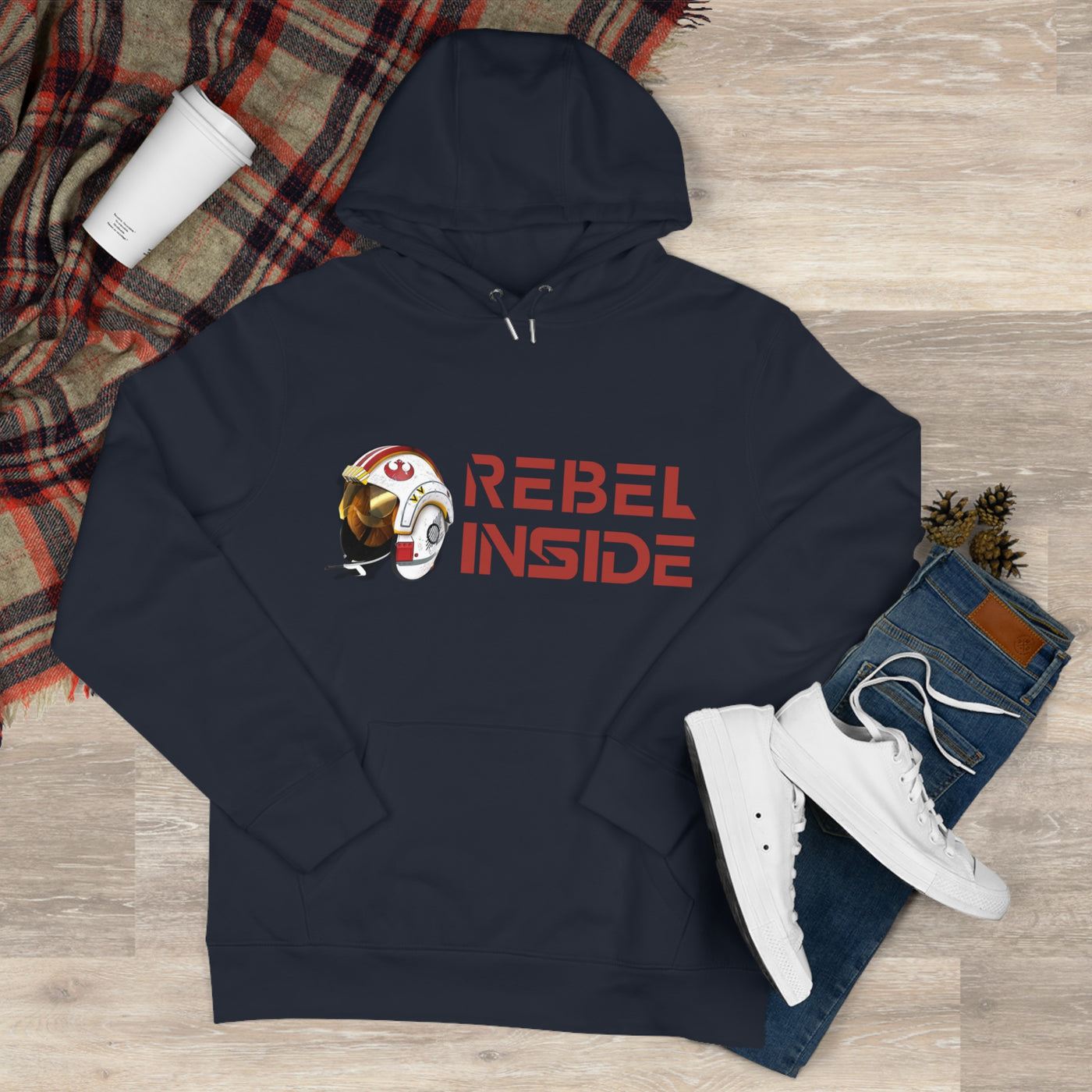 Rebel Inside Hooded Sweatshirt for Star Wars Fans