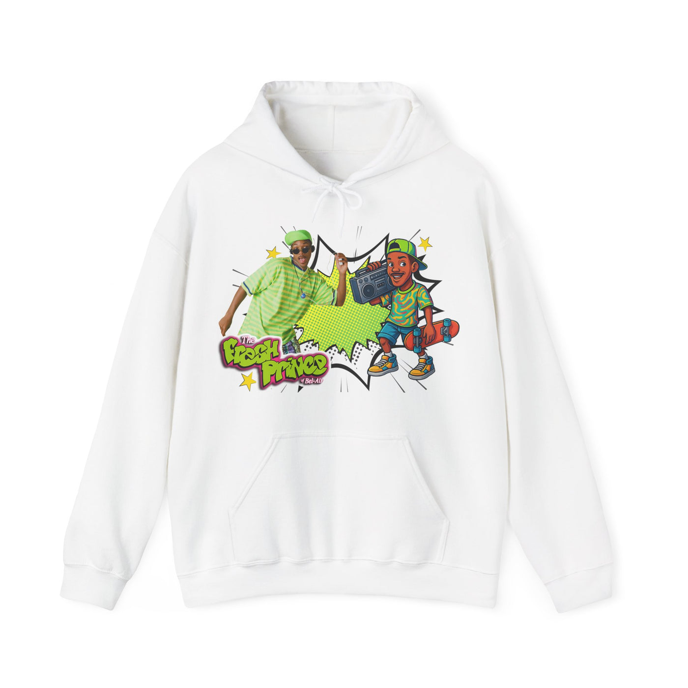 Retro Prince from Bel Air Hip-Hop Inspired Hoodie