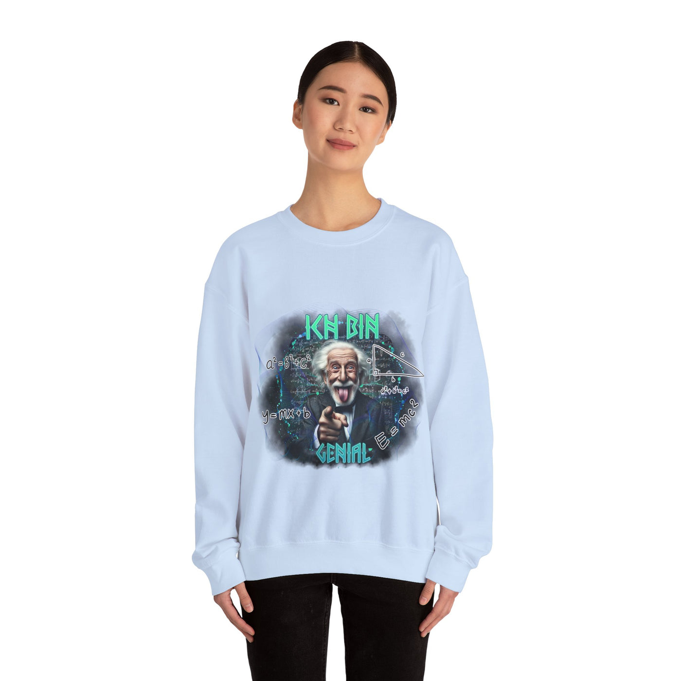 Sweatshirt 'ICH BIN GENIAL' unisex