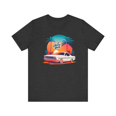 Chill Out Retro Car Tee - Unisex Jersey Short Sleeve Shirt