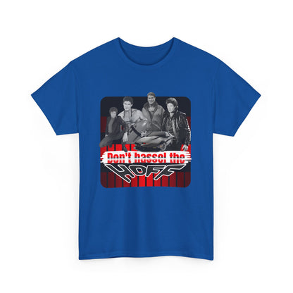 Don't Hassel the Hoff Unisex Heavy Cotton Tee | Retro Humor Shirt for Fans