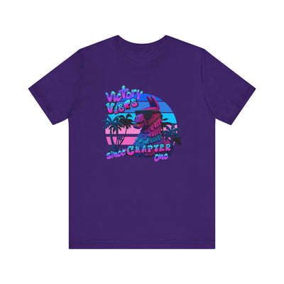Retro Fortnite Vibe Unisex Short Sleeve Tee - 'Victory' Chapter One Graphic