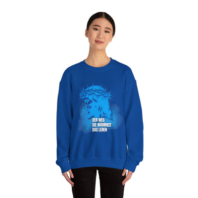 Sweatshirt Jesus "Der Weg - Die Wahrheit - Das Leben"