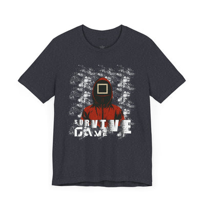 Squid Game Unisex Jersey Tee - Casual Graphic Shirt for Fans