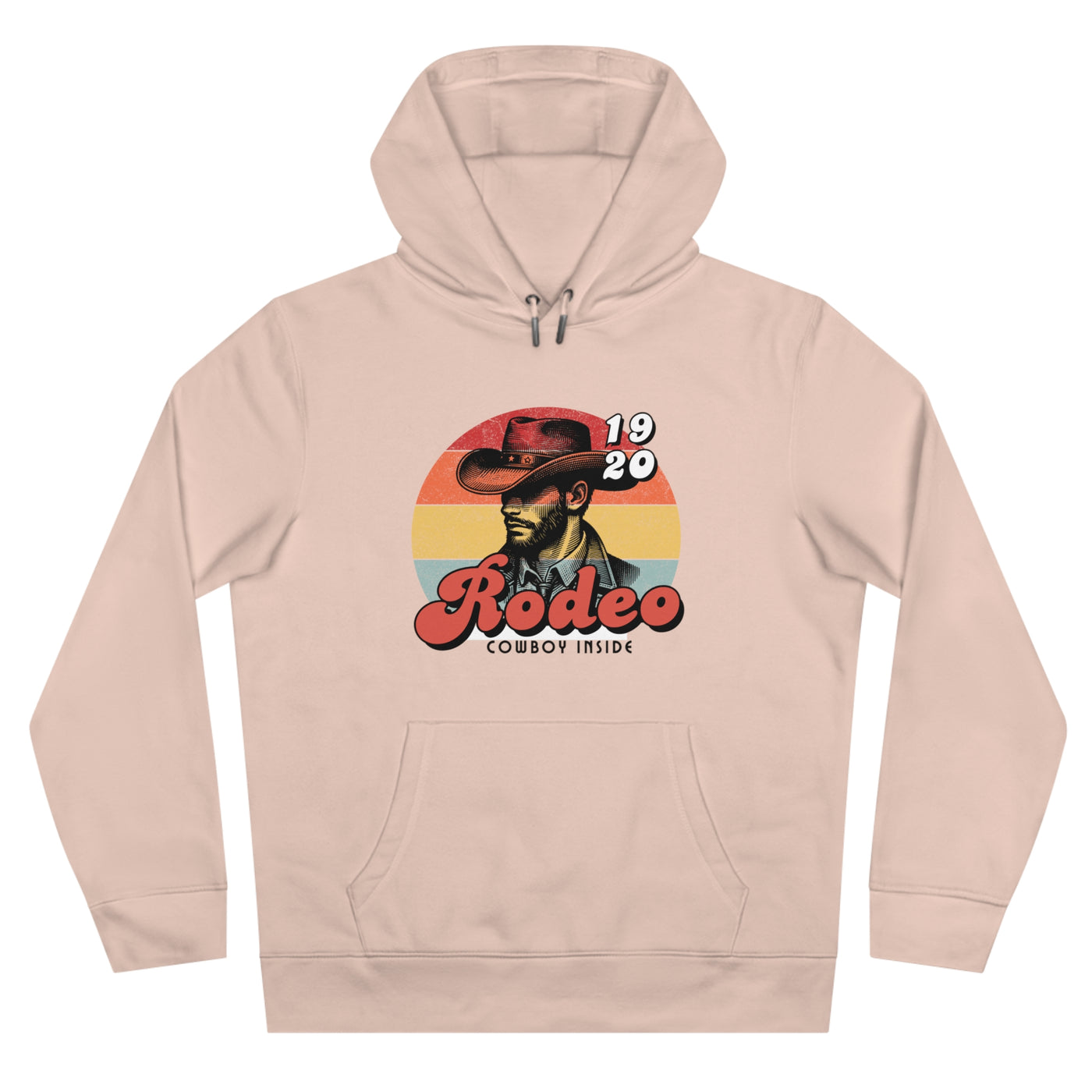 Retro Rodeo King Sweatshirt, Cowboy Hoodie, Western Apparel, Gift for Ranchers, Rodeo Fans, Cozy Hoodie for Men