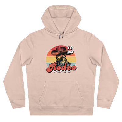 Retro Rodeo King Sweatshirt, Cowboy Hoodie, Western Apparel, Gift for Ranchers, Rodeo Fans, Cozy Hoodie for Men