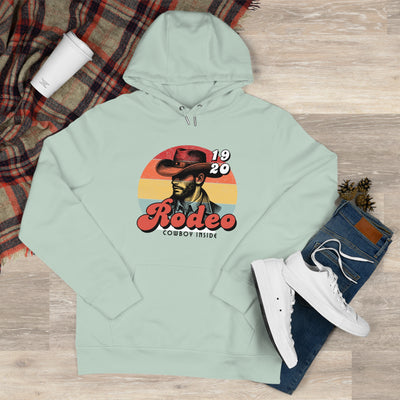 Retro Rodeo King Sweatshirt, Cowboy Hoodie, Western Apparel, Gift for Ranchers, Rodeo Fans, Cozy Hoodie for Men