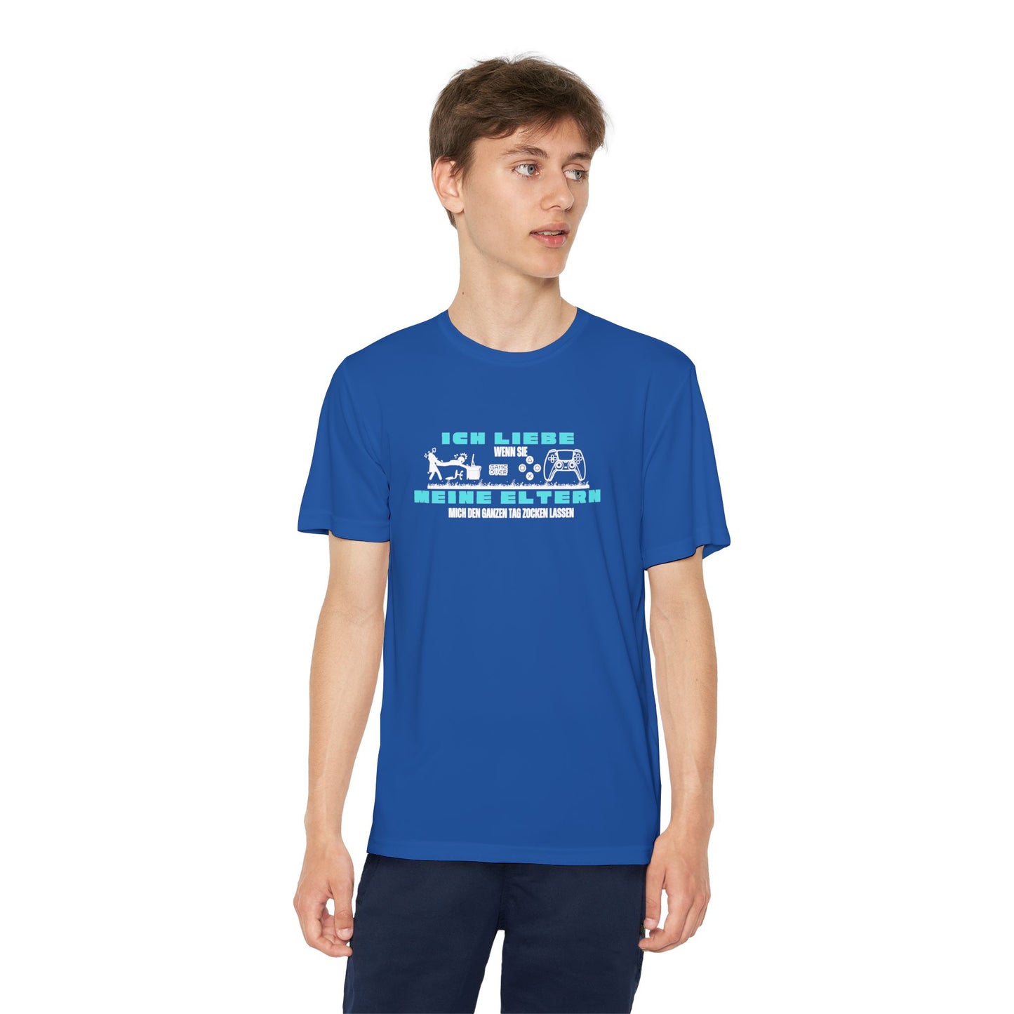 I love my parents - if I can play games all day... Fun Shirt