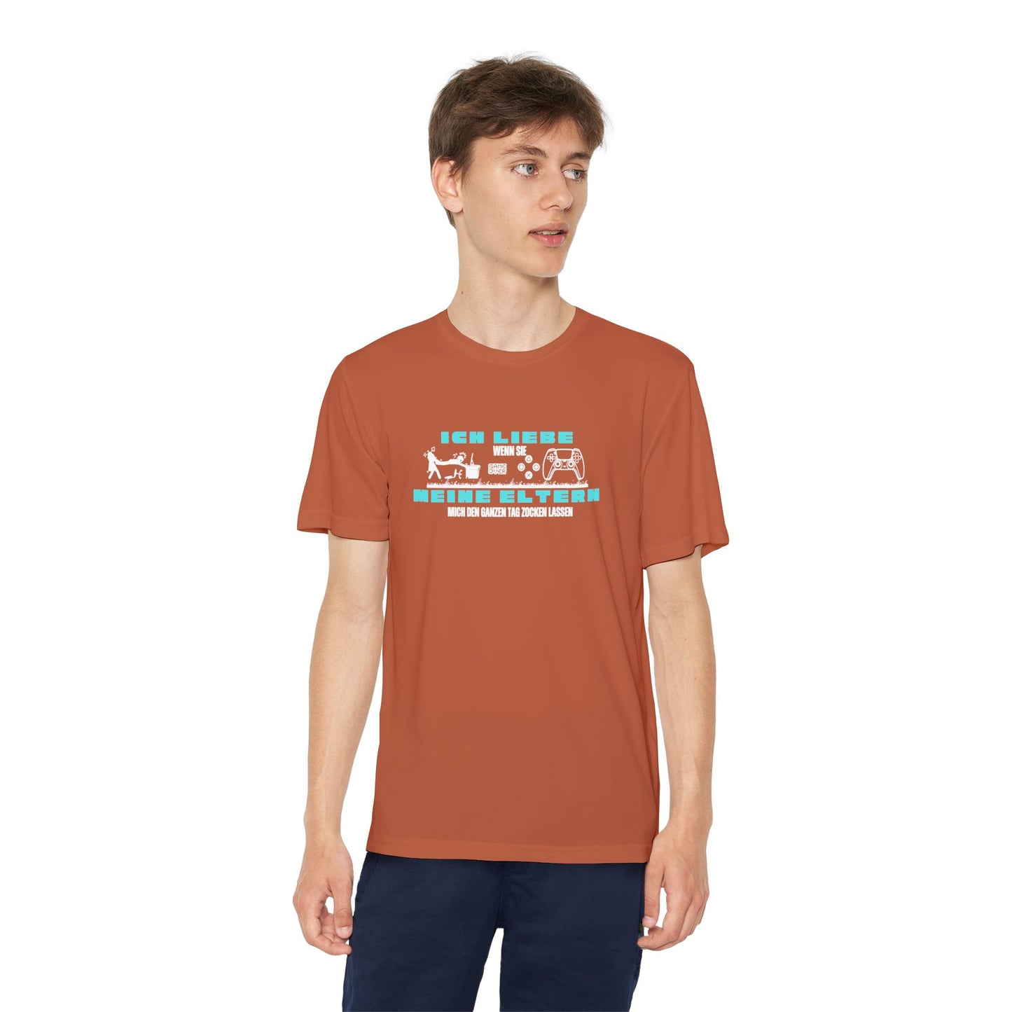 I love my parents - if I can play games all day... Fun Shirt