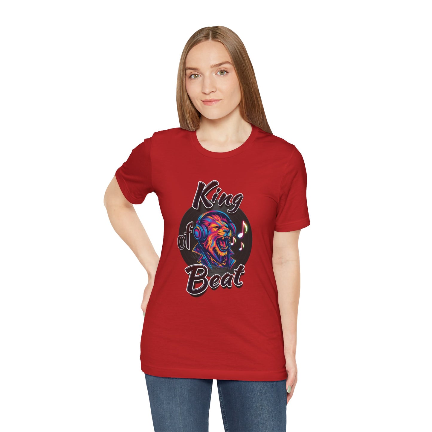King of Beat Unisex Short Sleeve Tee - Music Lovers T-Shirt