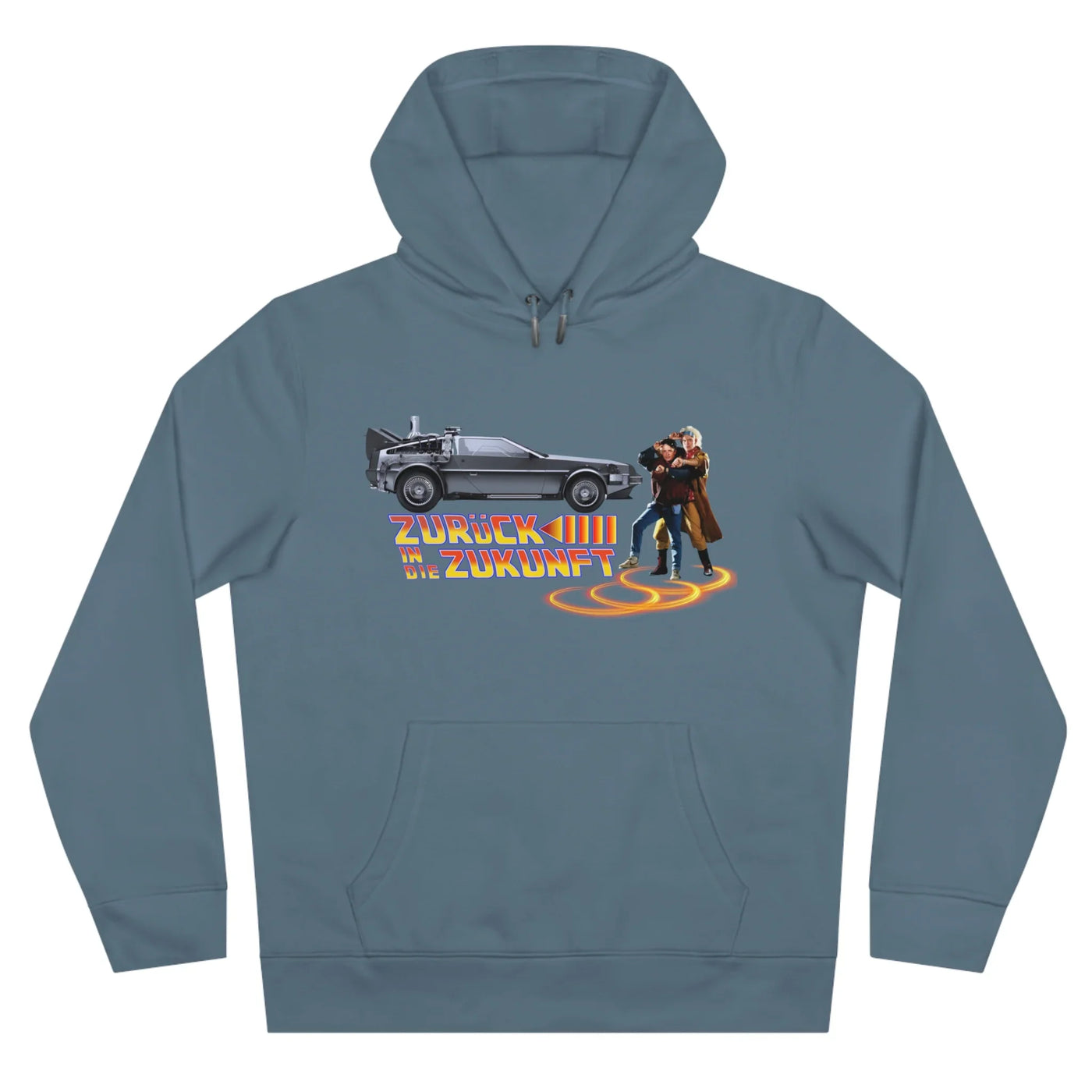 Back to the future - King Hooded Sweatshirt - Perfect for Movie Lovers and Casual Comfort 