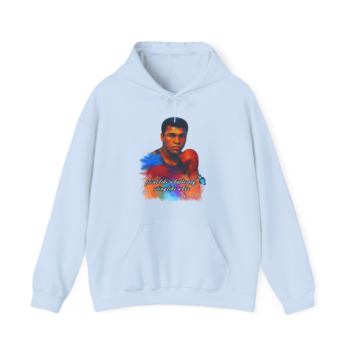 Inspirational Muhammad Ali Hoodie - Unisex Float like a butterfly and sting like a bee