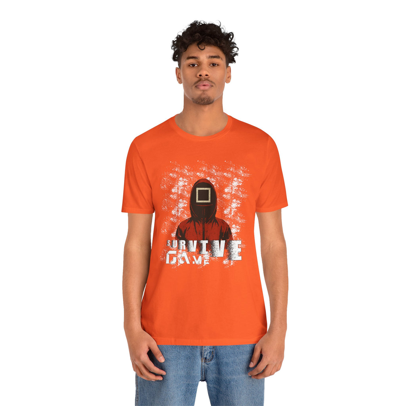 Squid Game Unisex Jersey Tee - Casual Graphic Shirt for Fans