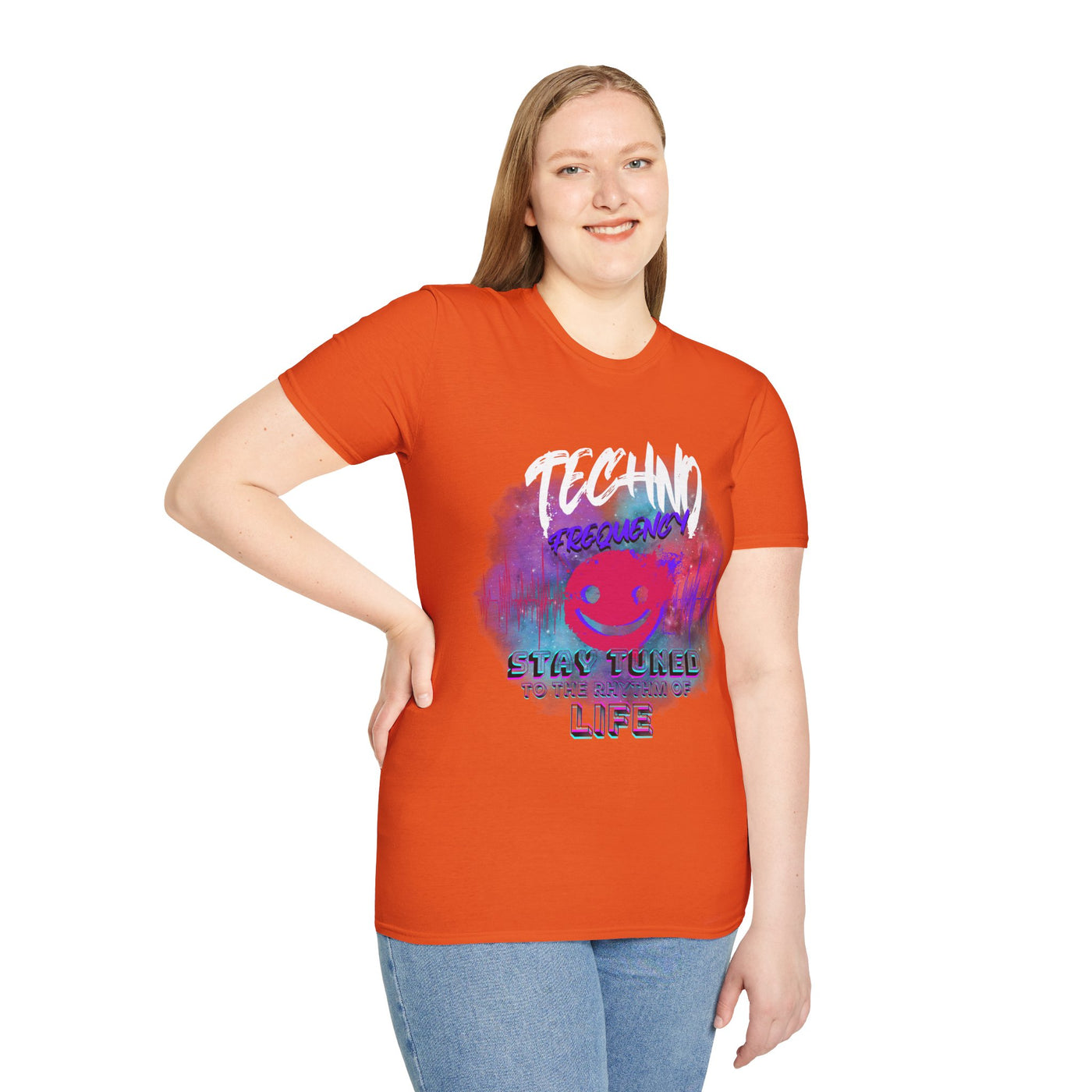 Techno Vibe Unisex T-Shirt | Stay Tuned to the Rhythum of Life