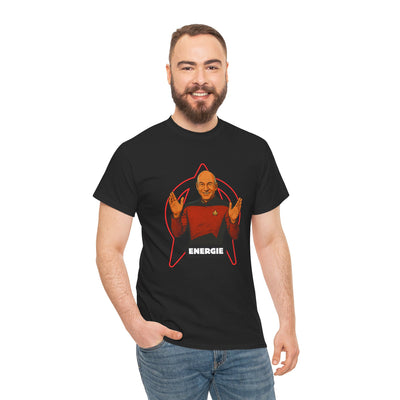 Energie Unisex Heavy Cotton Tee - Perfect for Sci-Fi Fans and Casual Wear