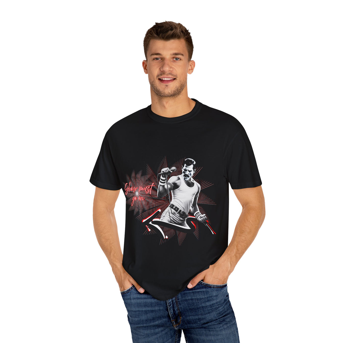 Show must go on  Freddie... T shirt