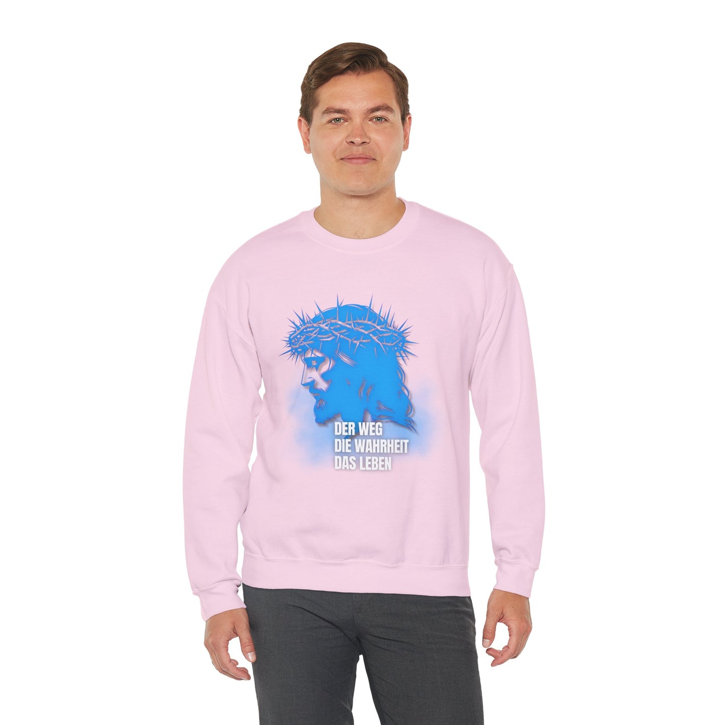 Sweatshirt Jesus "Der Weg - Die Wahrheit - Das Leben"