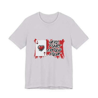 Herz führt Erfolg folgt- T shirt