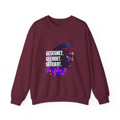Sweatshirt Jesus- BLESSED - GROUNDED - CELEBRATED