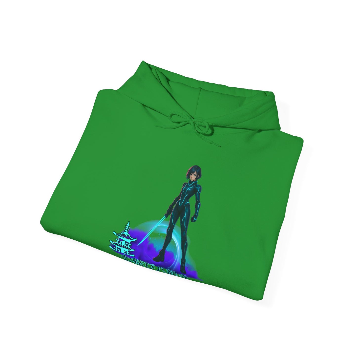 Hoodie  Anime "siebenmal hinfallen - achtmal aufstehen"