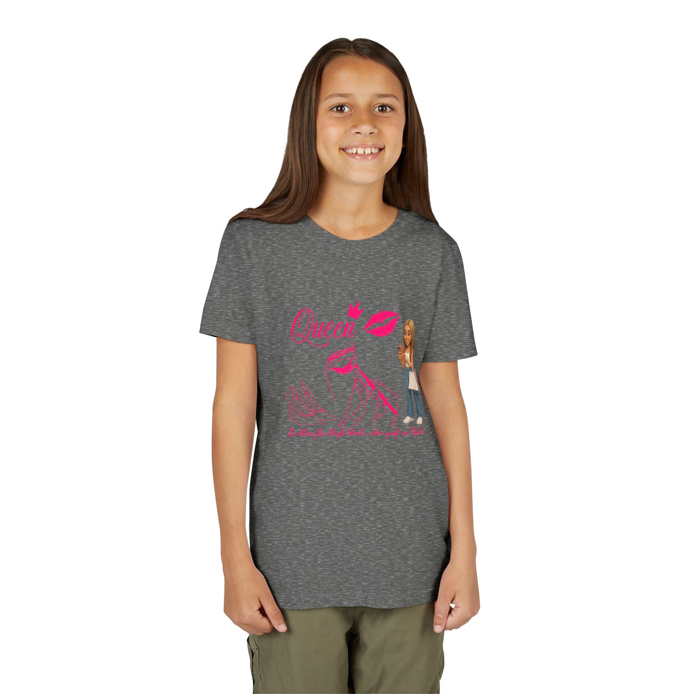 Girls' Queen Tee - Fun &amp; Stylish