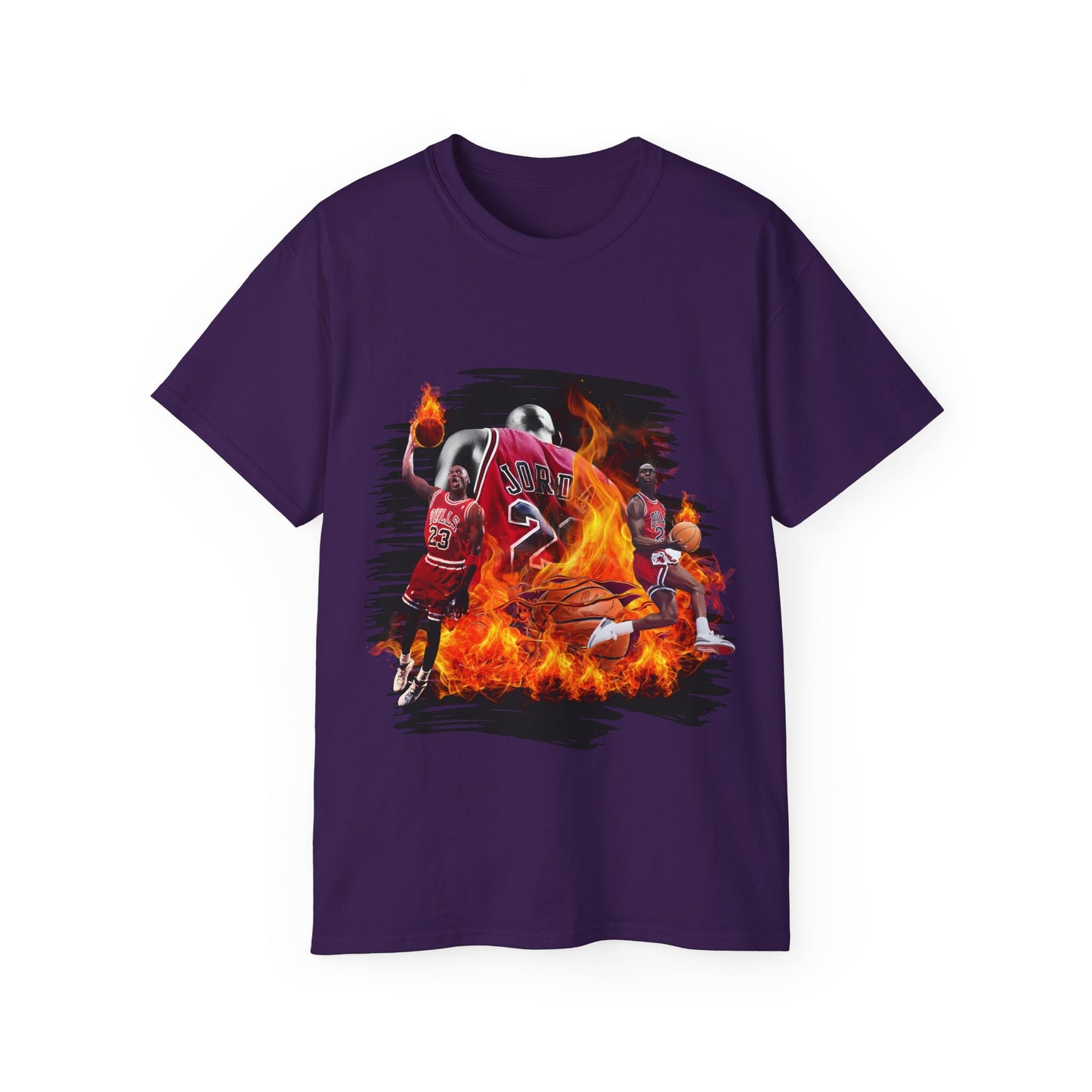 Basketball Jordan, Cool Sports Shirt, Unisex Cotton T-Shirt