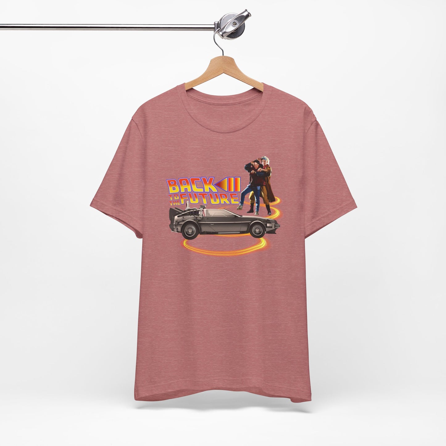 Retro Back to the Future Tee - Unisex Short Sleeve Shirt