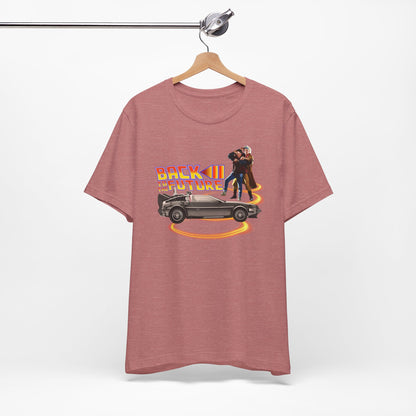 Retro Back to the Future Tee - Unisex Short Sleeve Shirt