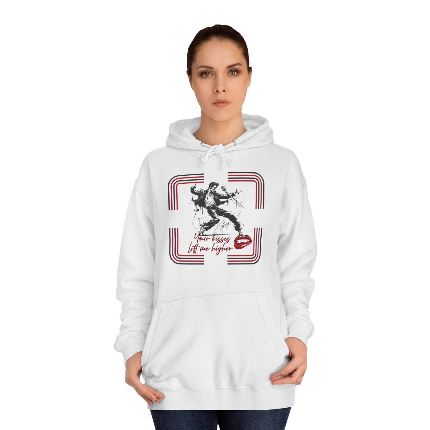 Your Kisses lift me higher hoodie